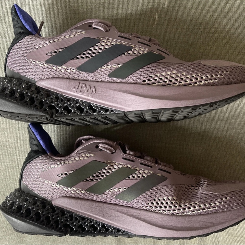 Adidas Sneakers Women 4DFWD Pulse  Purple/Core Black/Carbon - Q46223 504 Sz 8.5